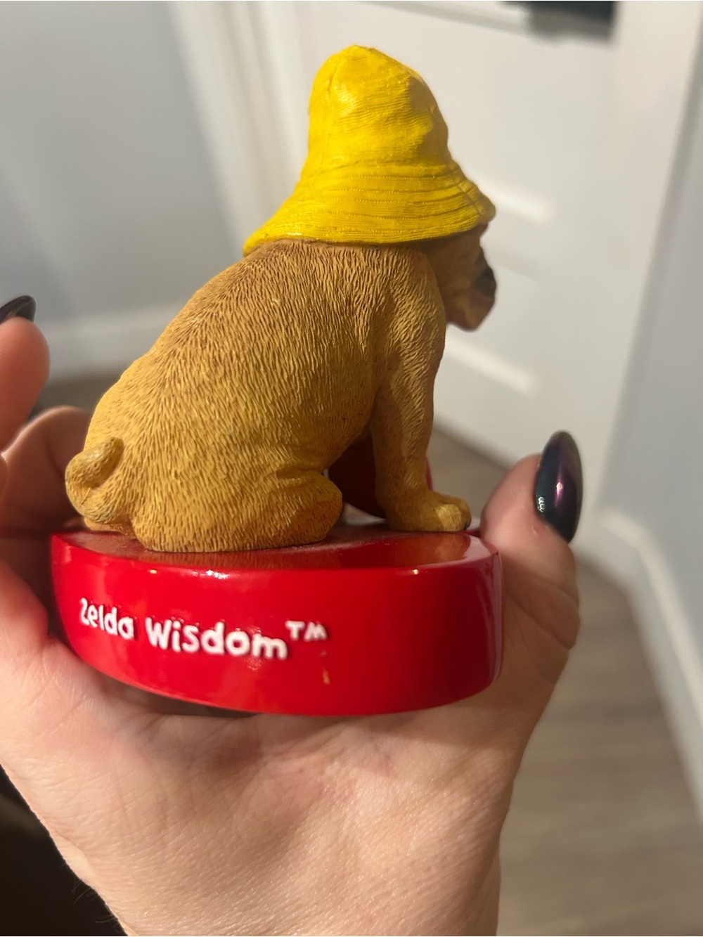Vintage 2003 Zelda Wisdom “Rainy Day” Bulldog Figurine #4845 - Picture 7 of 10